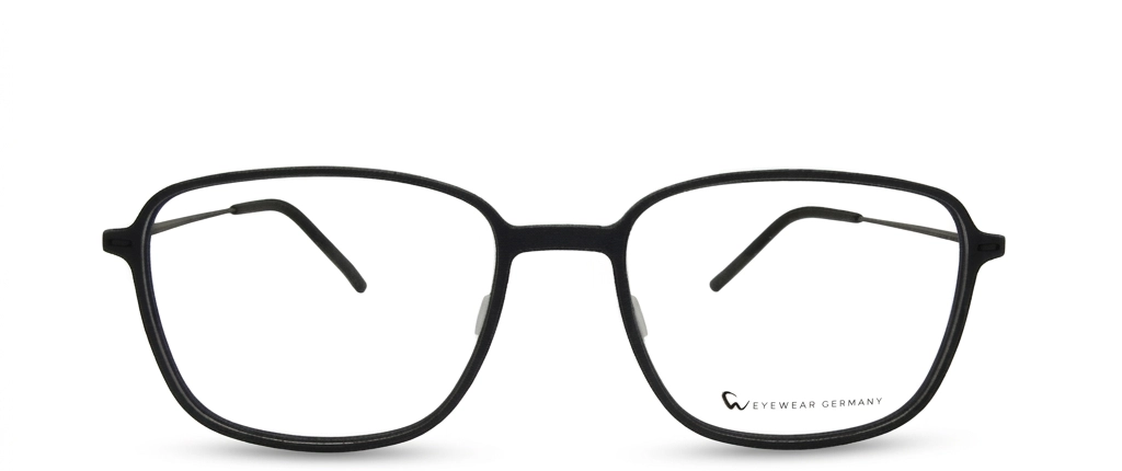 Weber Eyewear 3D Brille DORTMUND in Black (F1) – Frontansicht
